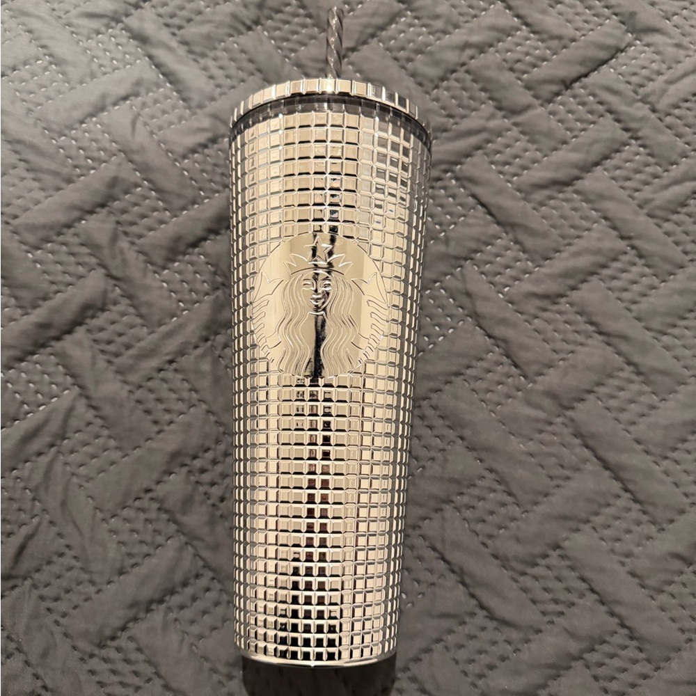 Starbucks Metallic Textured Tumbler